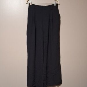 Black Halara Wide Leg Pant With Pockets